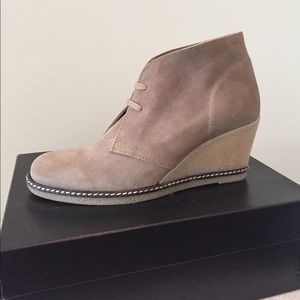 J.Crew Macalister Wedge Boots in Nut - NEW