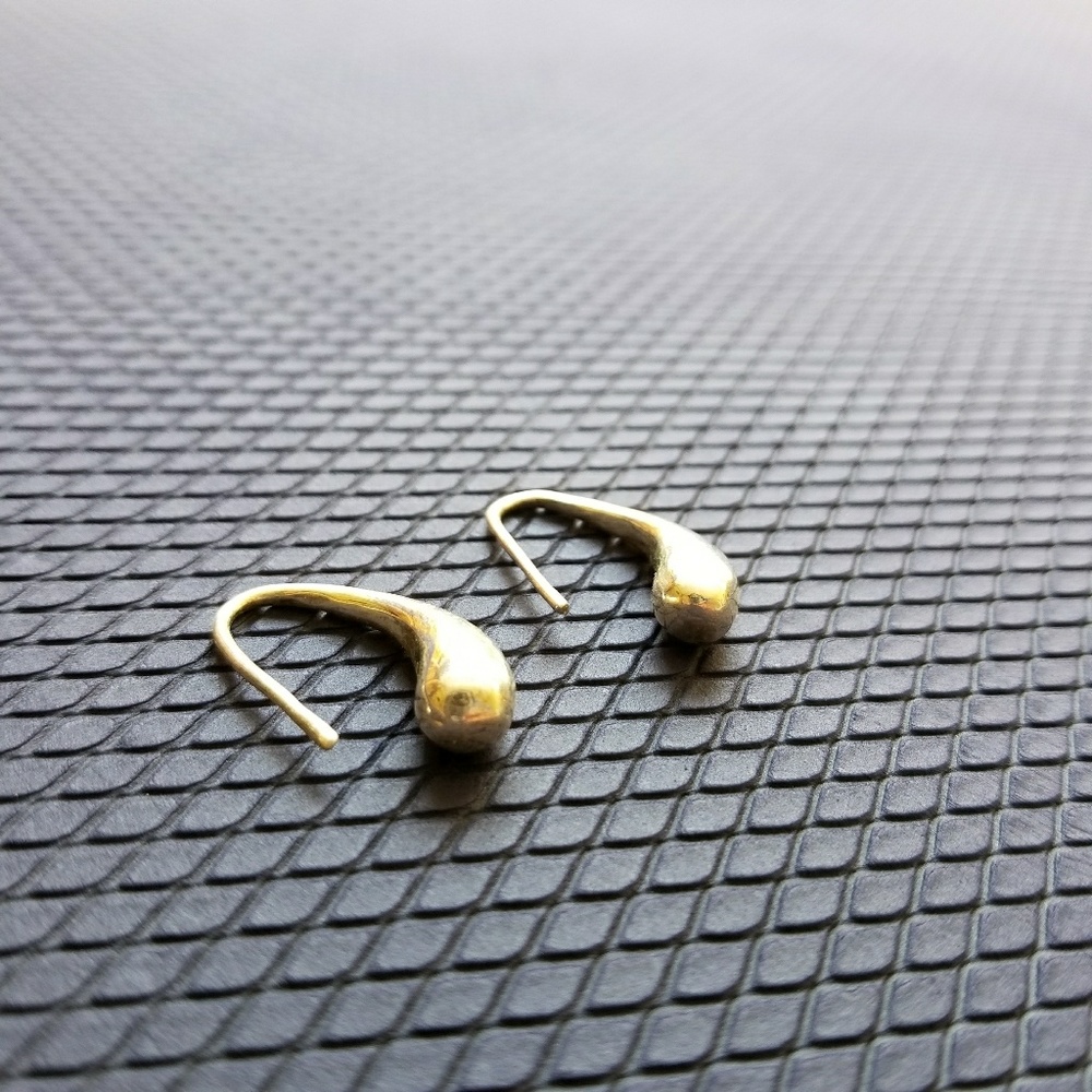 Sterling silver drop earrings