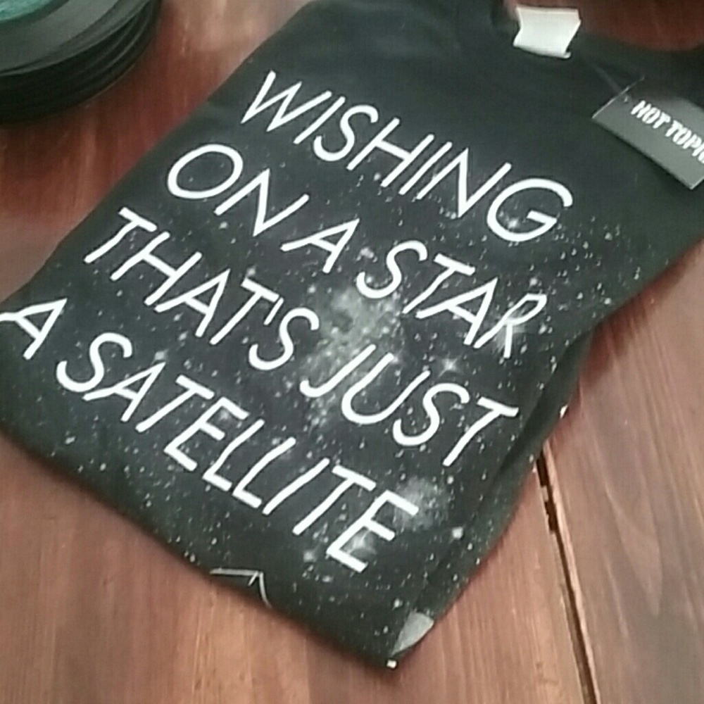 ALL TIME LOW; WISHING ON A STAR T-SHIRT