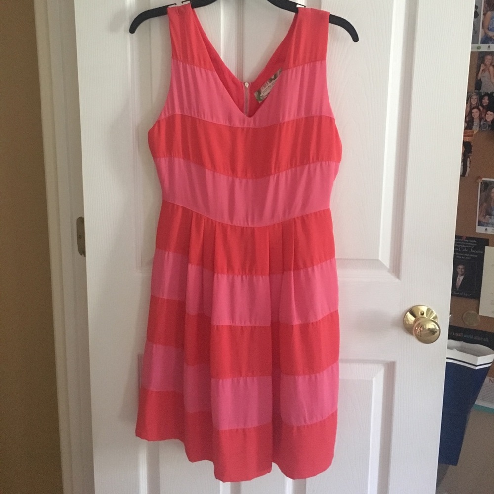 Pink/coral dress
