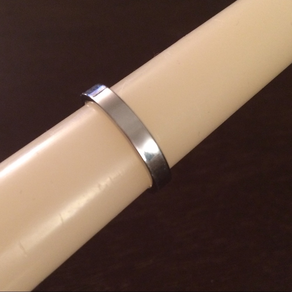 Magnetic Ring Silver Smooth
