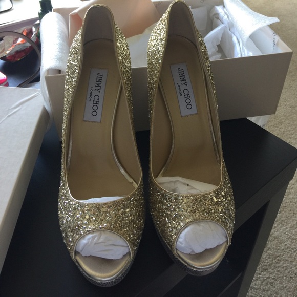 Worn Jimmy Choos (once) - Picture 2 of 5