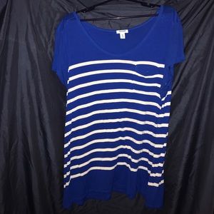 Striped rayon shirt