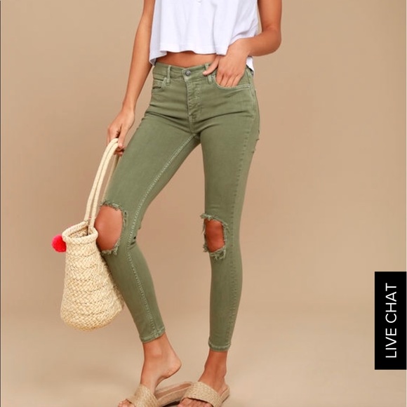 Free the people skinny jeans- no offers - Picture 6 of 8