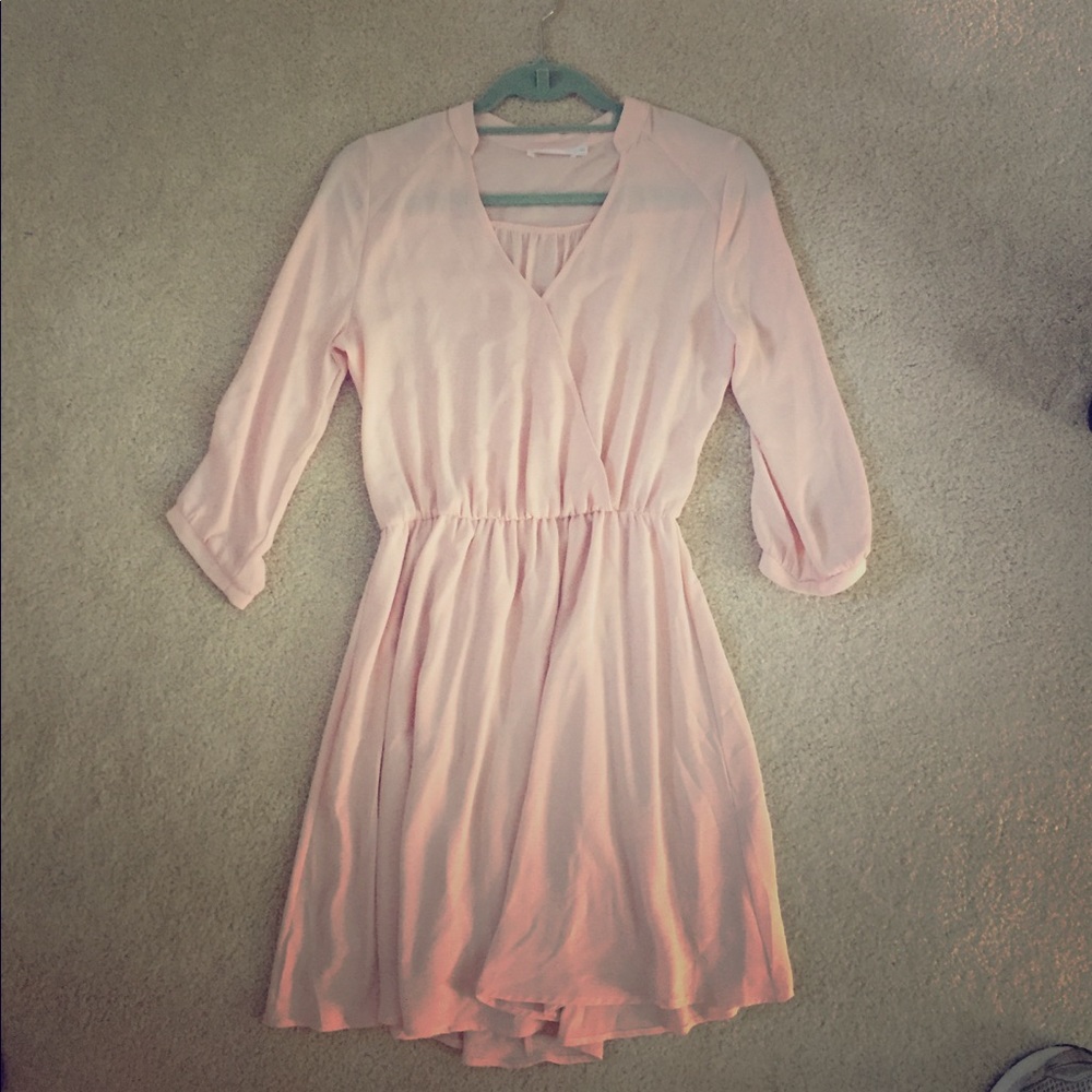 Franchesca's Light Pink A-Line Dress