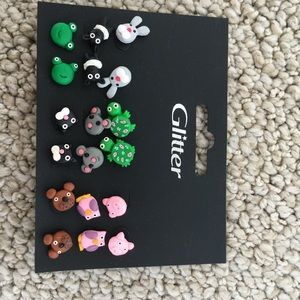 Animal earrings