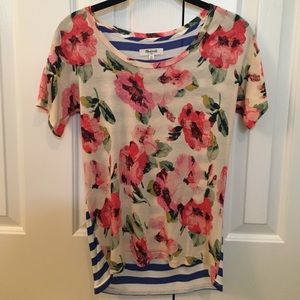 Madewell Floral Tee