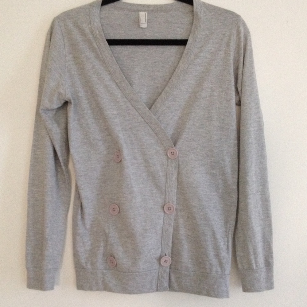 American Apparel Double breasted top. Size S