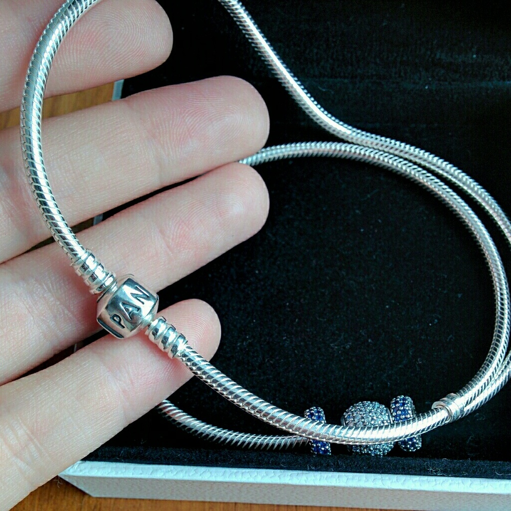 Pandora 50 cm sterling silver necklace