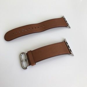 Apple Watch band - 42mm - brown leather