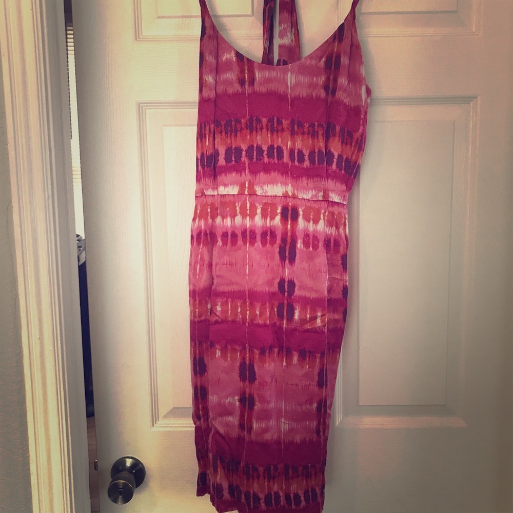 Summery, silk Banana Republic dress!