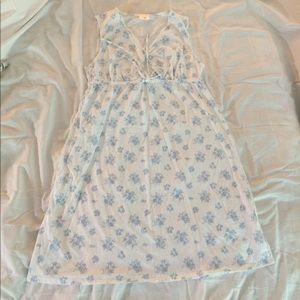 Darling nursing gown with robe