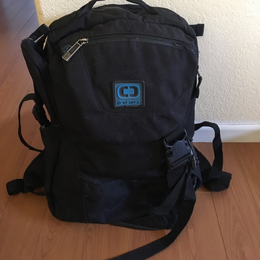 Black backpack