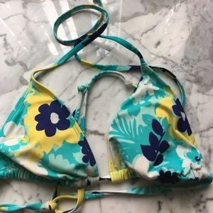 tropical bikini top