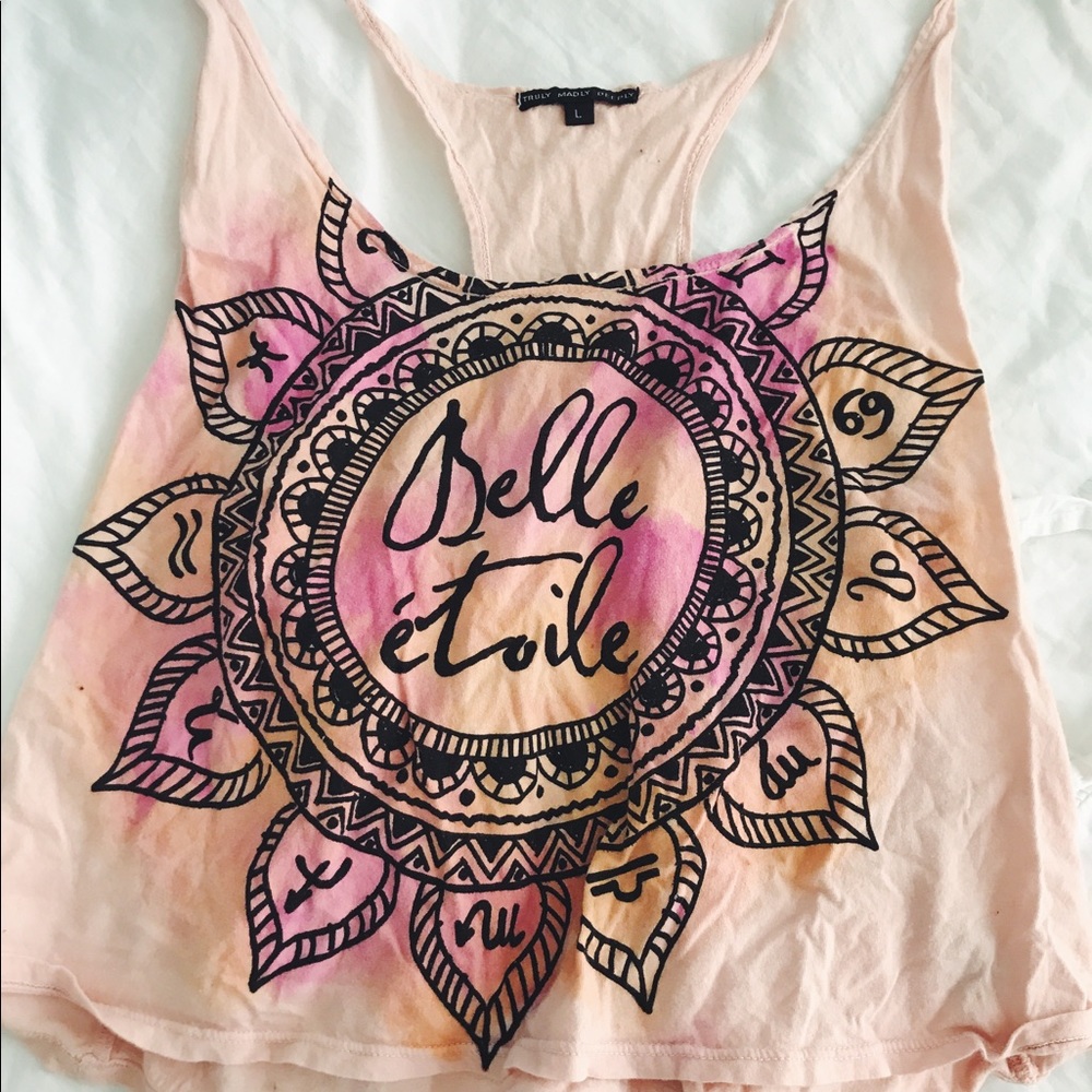 Ecote cropped tank