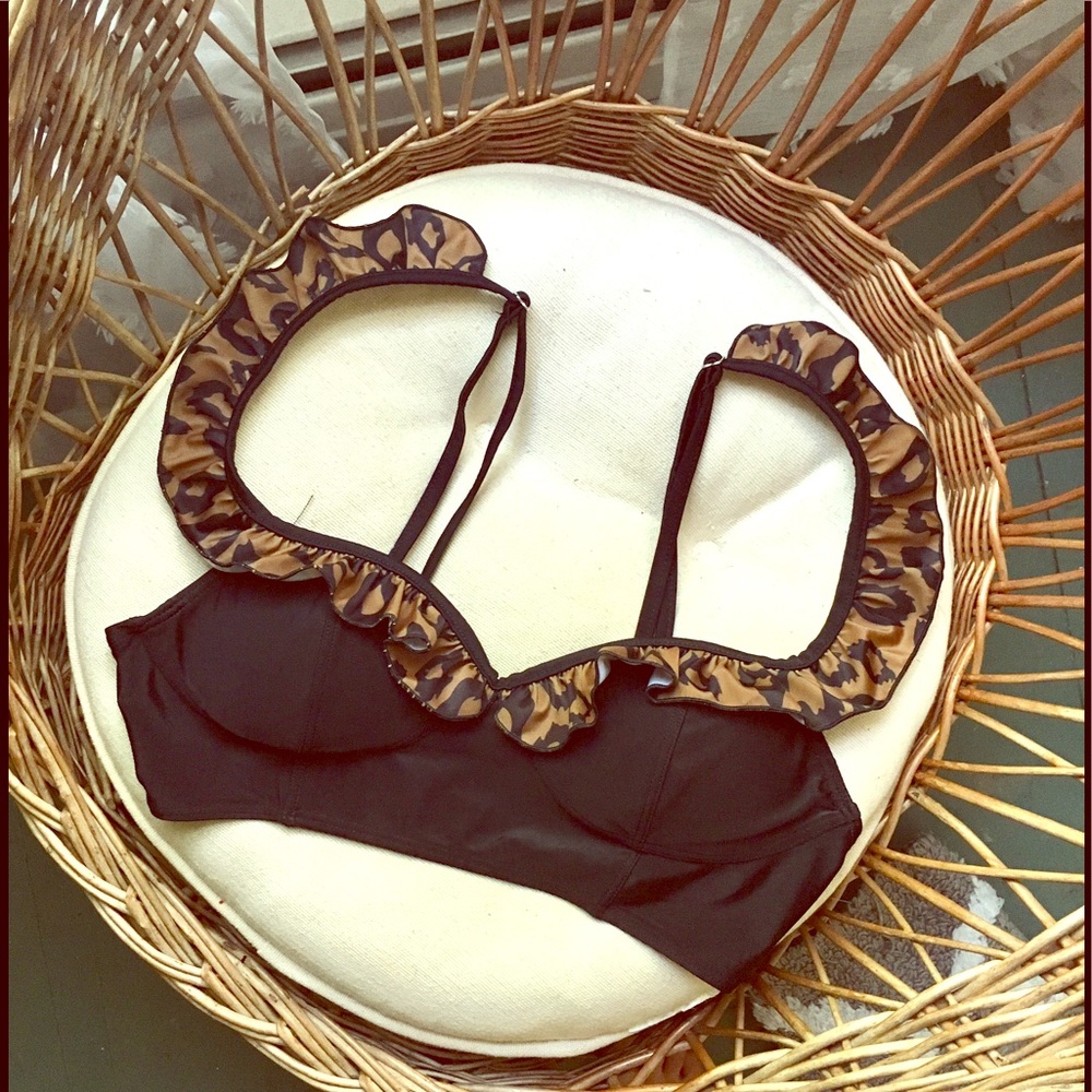 Retro High Waisted Bathing Suit
