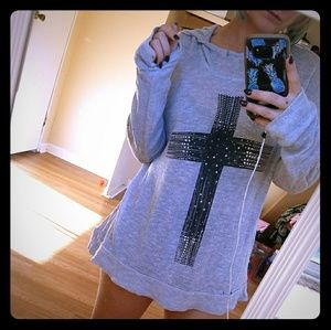 Cross big tee dress