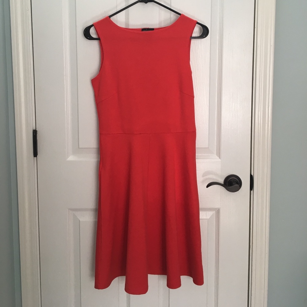Moda International Red Sleeveless Dress. EUC!