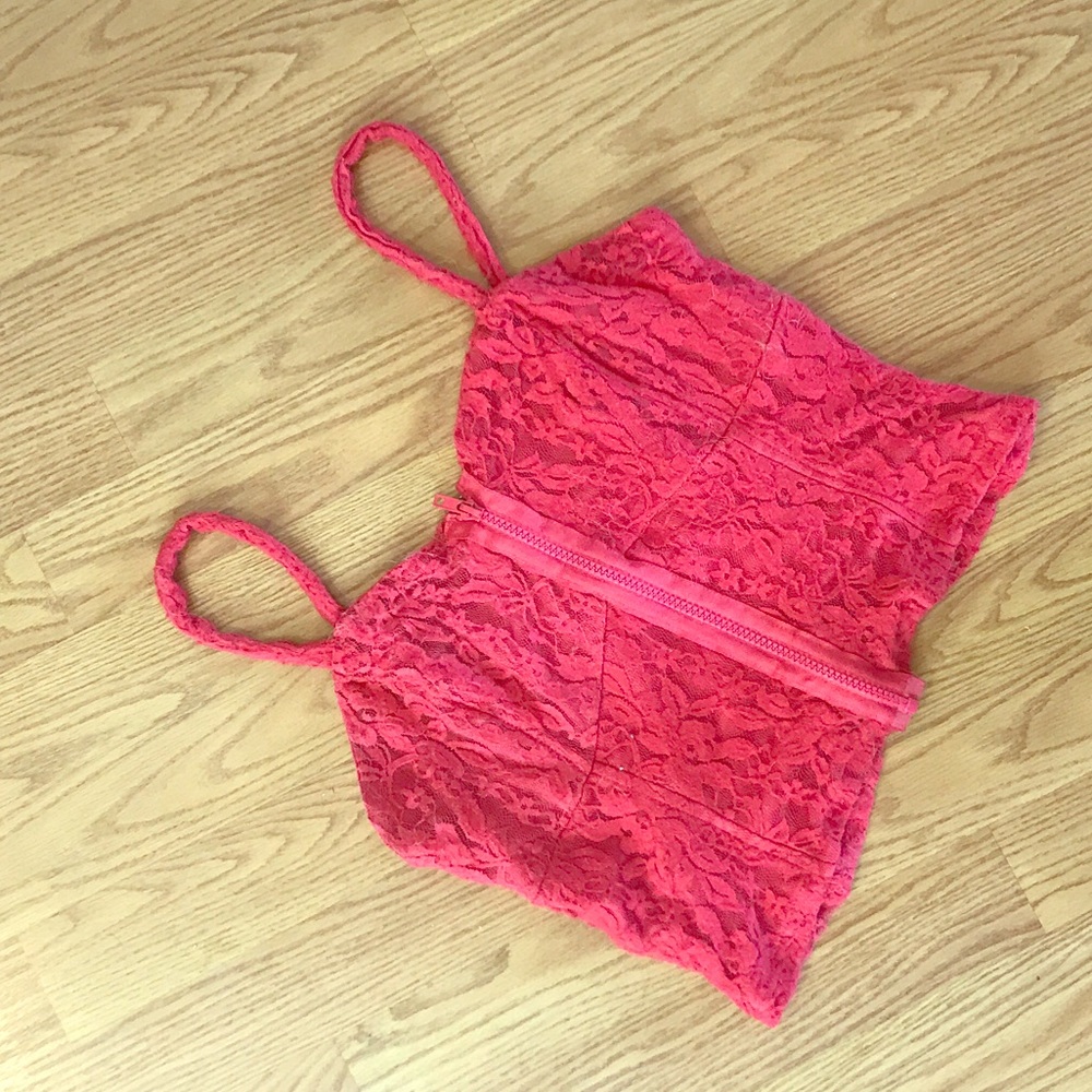 Pink crop top! *FREE WITH PURCHASE*