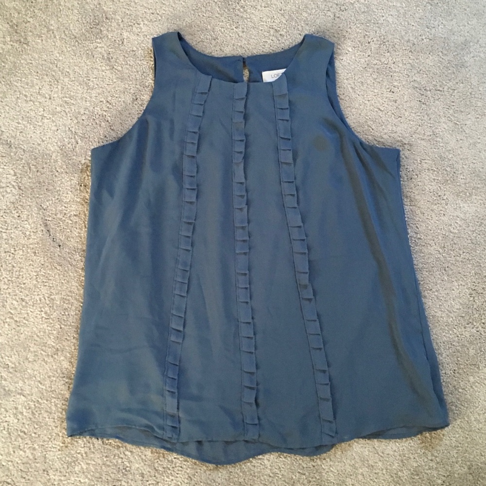 Like-new Loft sleeveless blouse