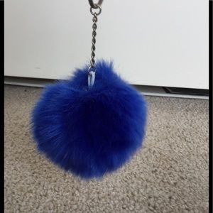 Blue puffball accessorie