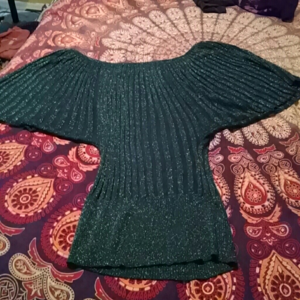 Orsay. Gorgeous,shimmery top. Super flattering