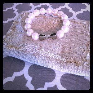 My Flat in London Pearl Stretch Bracelet