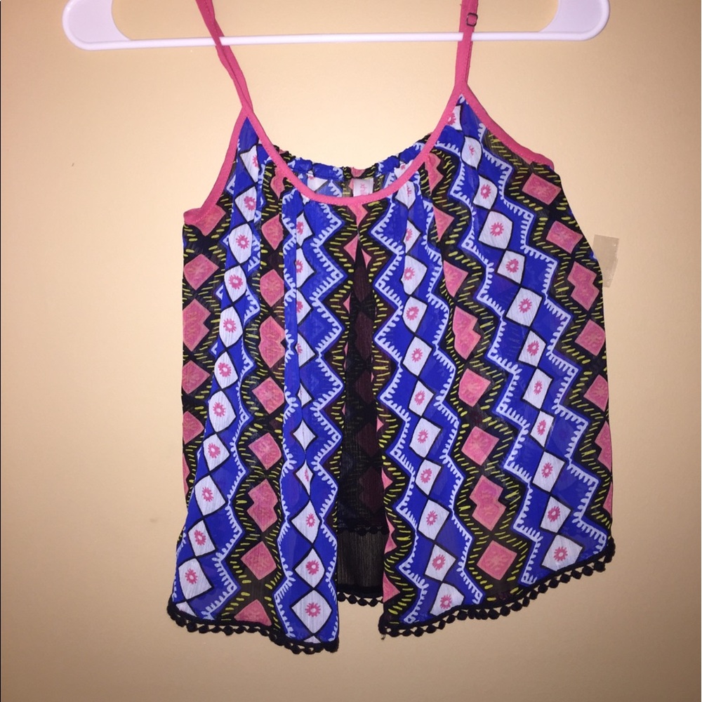 Crop top tank top