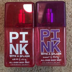 PINK body mist