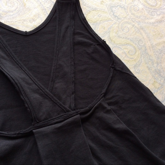 Free People 100% cotton tank top crossed straps - Picture 3 of 8