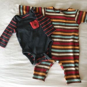 Striped baby bundle