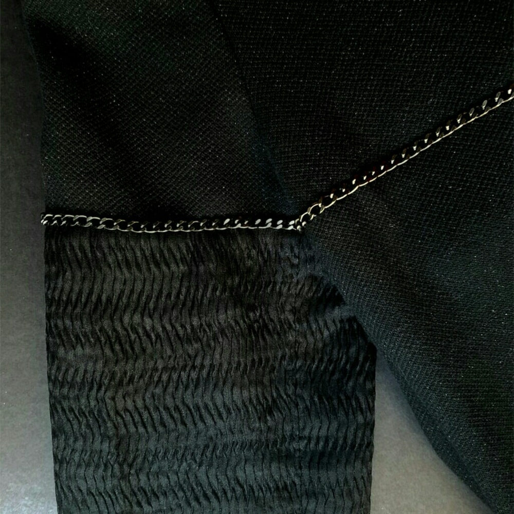 HOST PICK!!! CHANEL BLAZER/jACKET shimmering black - Picture 9 of 12