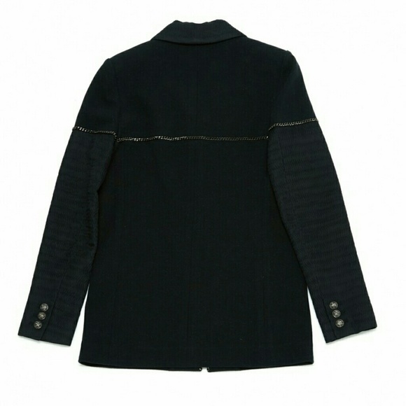 HOST PICK!!! CHANEL BLAZER/jACKET shimmering black - Picture 4 of 12