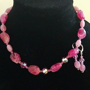 Necklace and Earrings