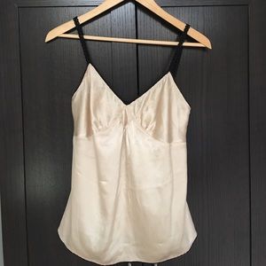 Lace trim cami