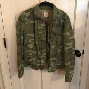 Gap Army print jacket