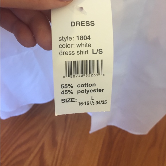 Men's Classic White Button Down - Picture 2 of 4