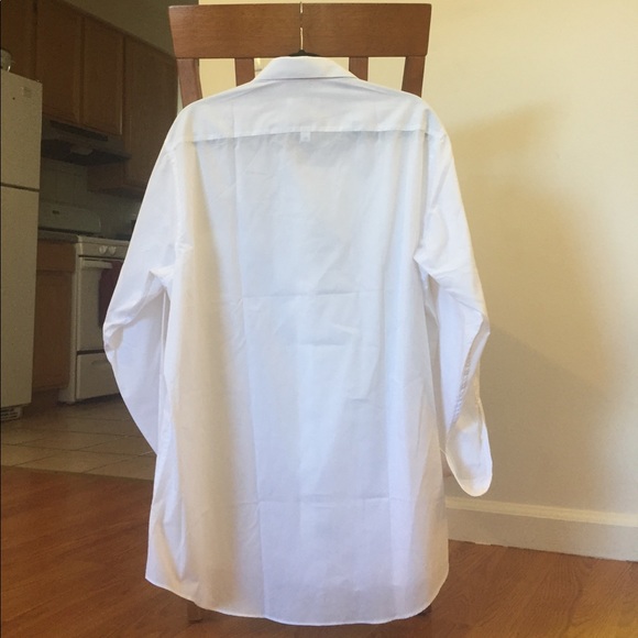 Men's Classic White Button Down - Picture 4 of 4