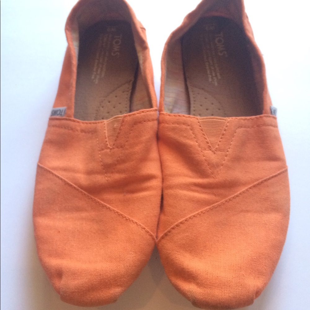 Bright Orange TOMS