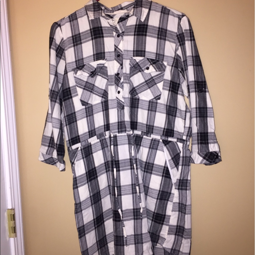 Flannel dress