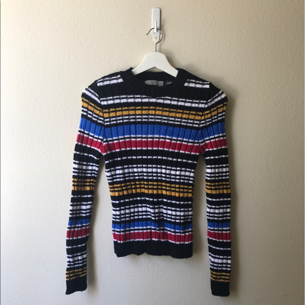 Asos colorful striped top