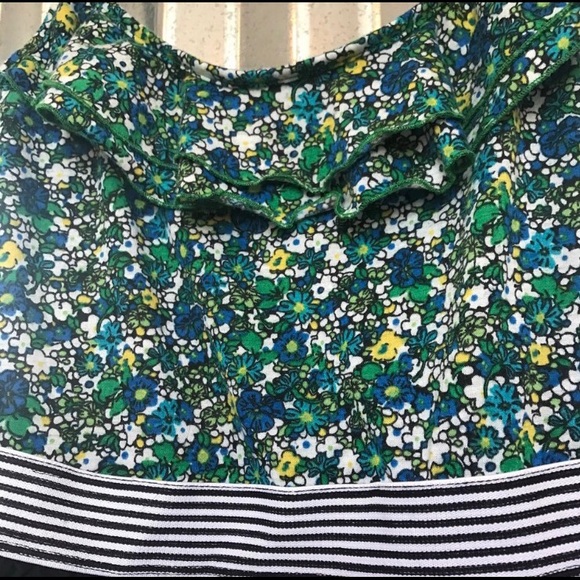 Floral color block mini dress 💕 - Picture 3 of 4