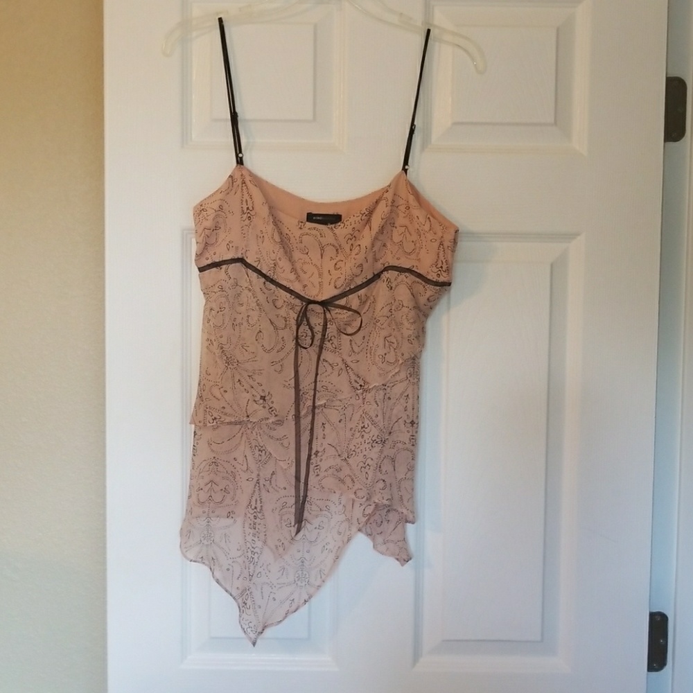 Gorgeous silk asymmetrical top