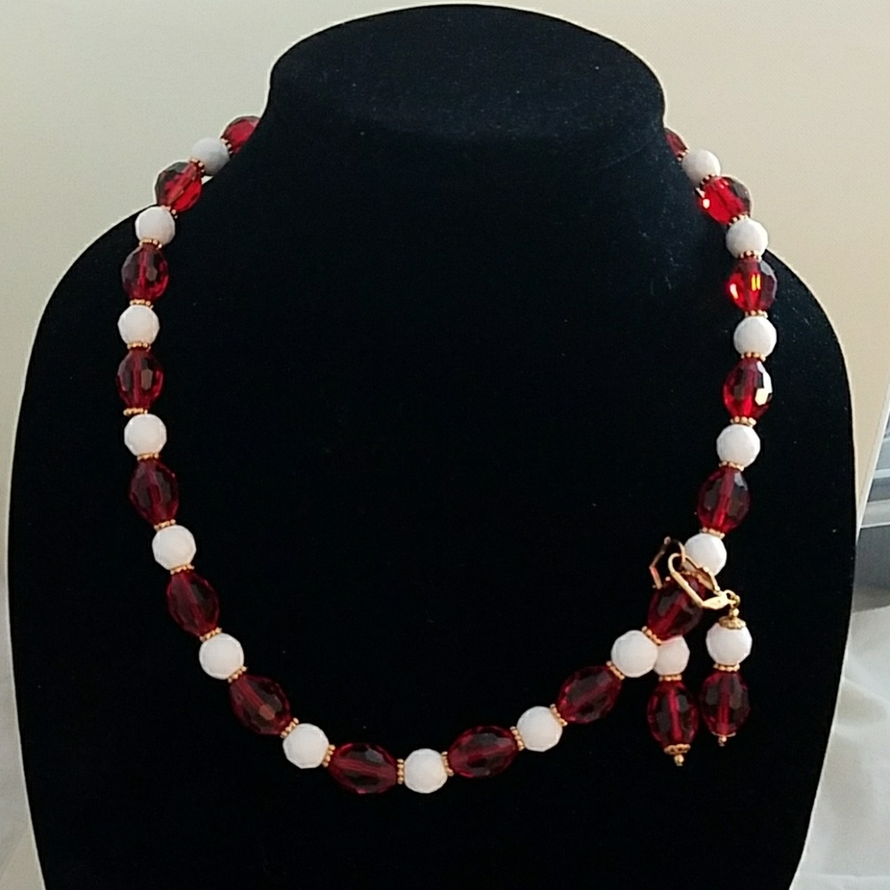 Necklace and Earrings