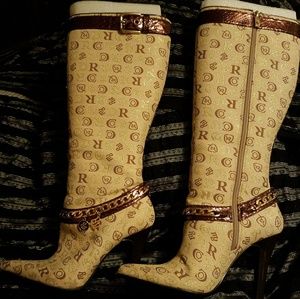 Rocawear Brown knee high boots