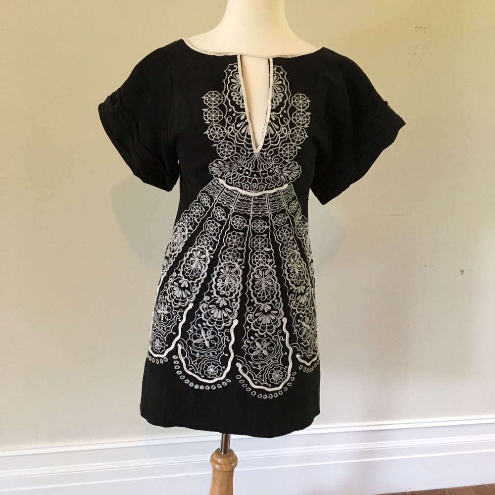 Nanette Lepore embroidered dress