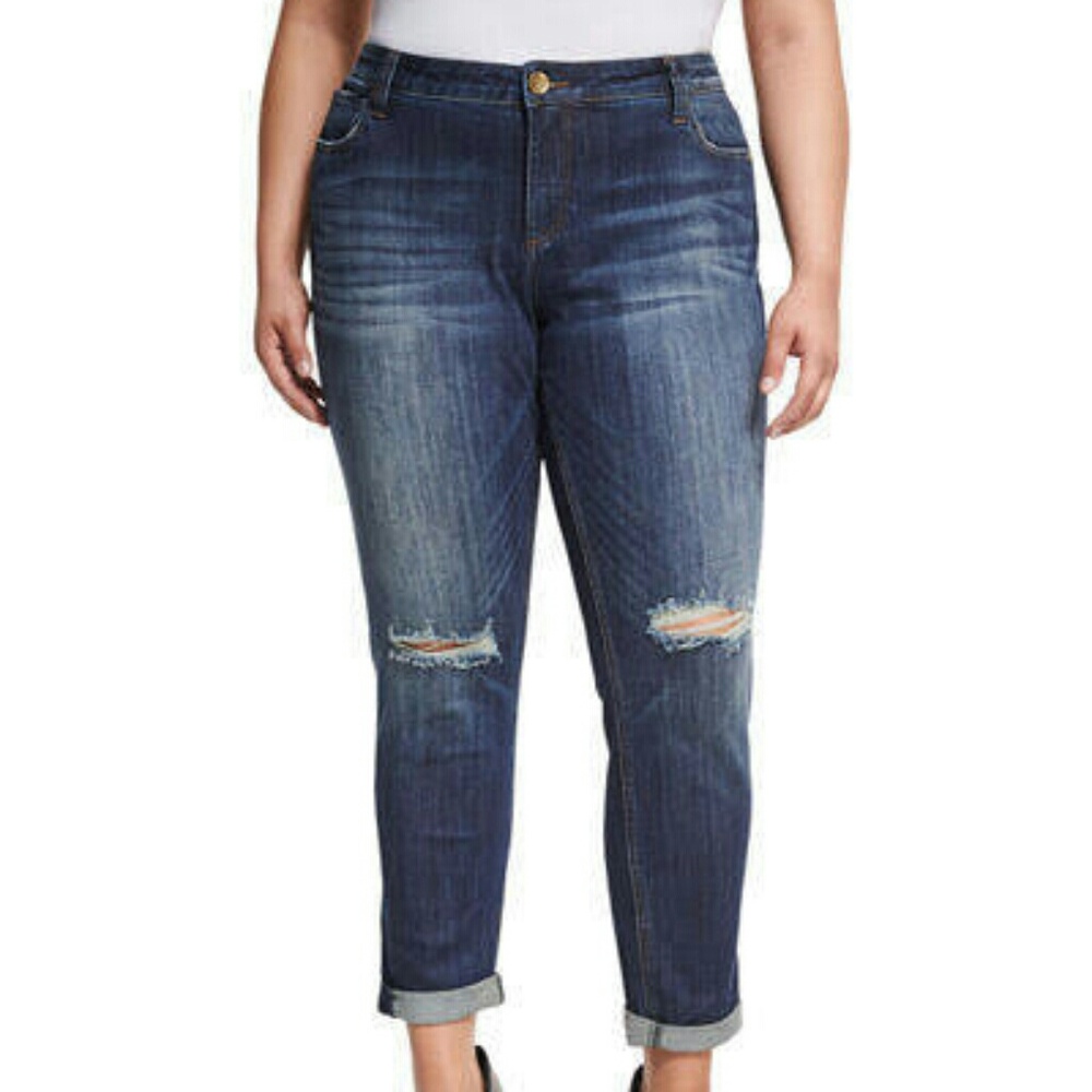 KUT from the kloth Slouchy Boyfriend Jeans