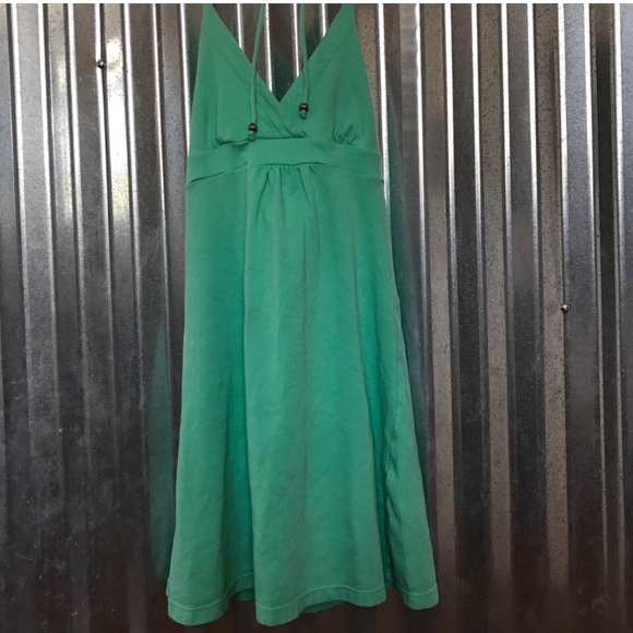 FREE W/PURCHASE Light green mini halter Sundress ✨ - Picture 2 of 4