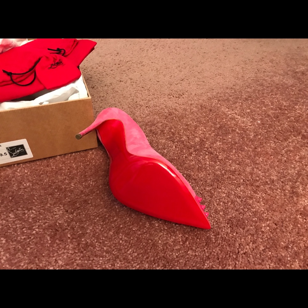 Christian Louboutin Geo pump 120 Suede - Picture 2 of 6