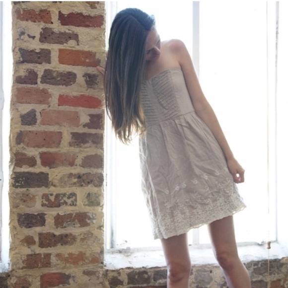 Mini Khaki Sundress ✨ - Picture 3 of 3